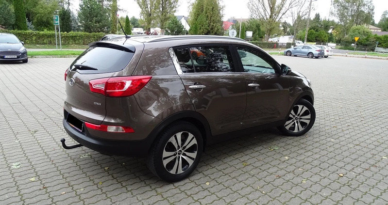 Kia Sportage cena 39900 przebieg: 258000, rok produkcji 2012 z Żagań małe 301